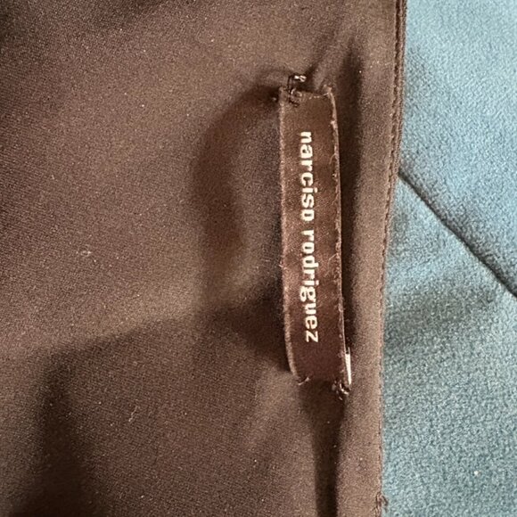 Narcisco Rodriguez Black Gown with Sequin Waist and detailing, Size 4 - Picture 9 of 9